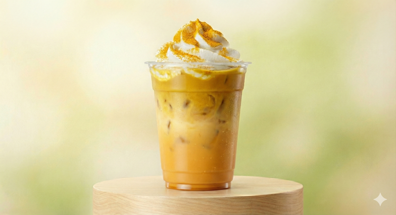 Iced Turmeric Chai